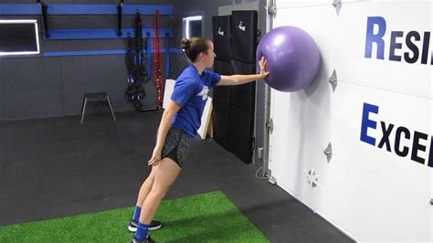 Stability Ball WAll Circles YouTube