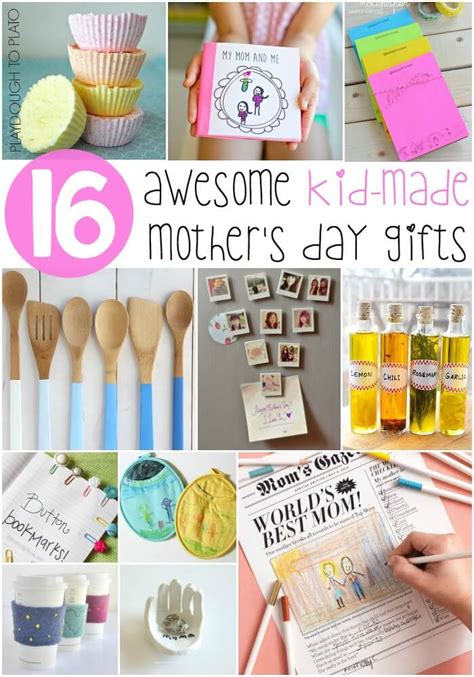 From kitchen and home decor to jewelry and accessories, you are sure to find something she will love. Kid-Made Mother's Day Gifts Moms Will Love - Playdough To ...