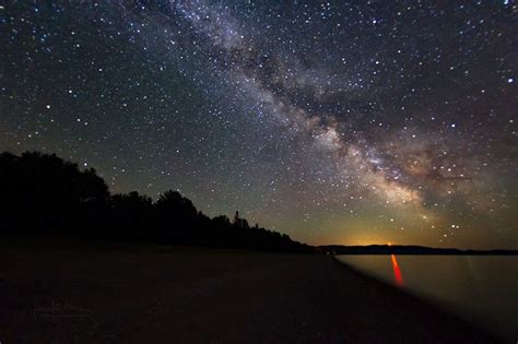 Night Sky At Lake Superior Park Among ‘earths Best