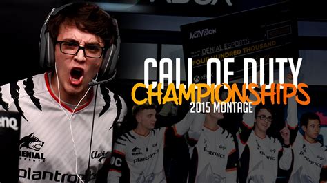 Call Of Duty Championships 2015 Montage Youtube