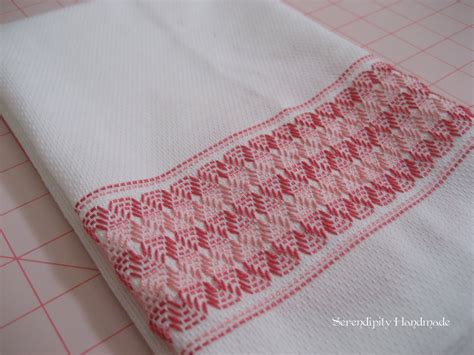 Serendipity Handmade Swedish Weaving Huck Embroidery Tutorial Coming
