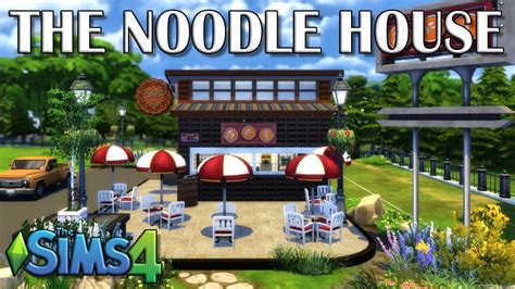 Tiny Ramen Restaurant In Sims 4