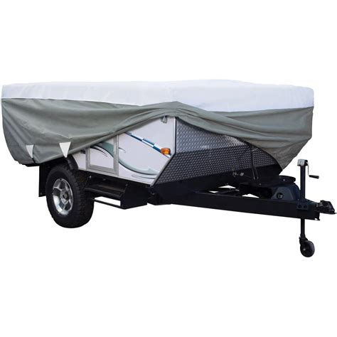 Classic Accessories Overdrive Polypro 3 Deluxe Pop Up Camper Trailer