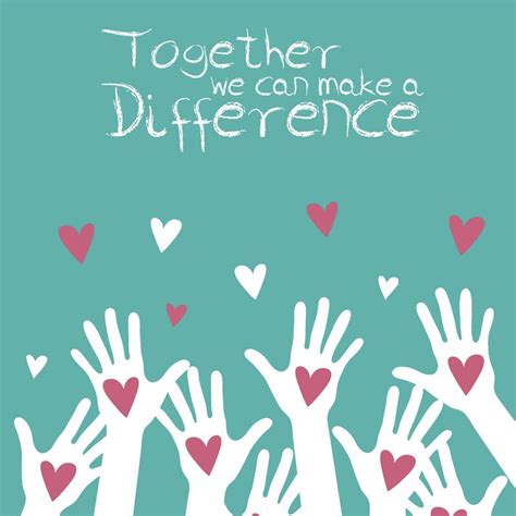 Together We Can Make A Difference Action For Happiness Scoopnest