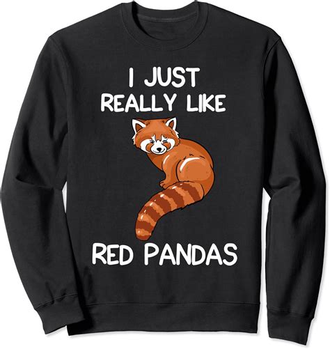 I Just Really Like Red Pandas T Red Panda Lover Ts