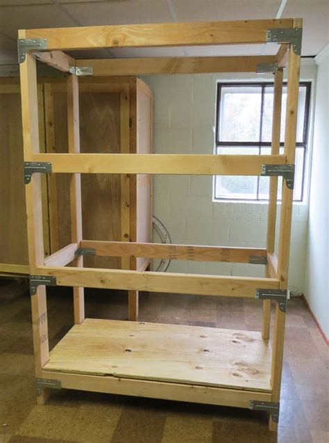 Diy 2x4 Shelving Unit Sweet Pea