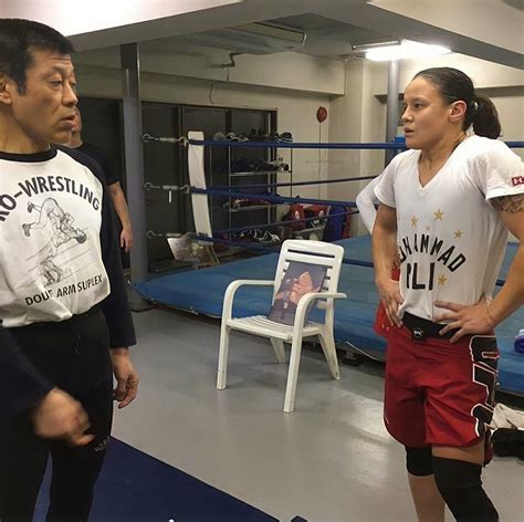 Catch Wrestling U On Twitter Shayna Baszler Training With Coach Yuko Miyato At UWFi CACC