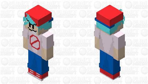 Fnf Boyfriend Minecraft Skin