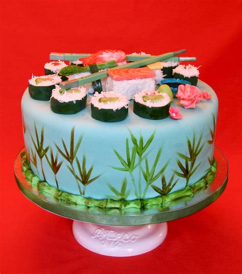 Sushi Cake Iii Bca Sushi Cake High Red Velvet C Flickr