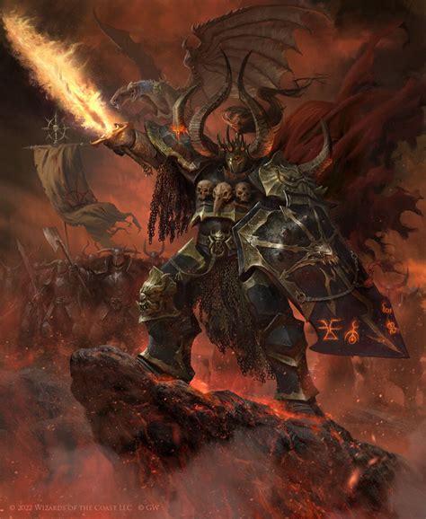 Archaon The Everchosen Antonio J Manzanedo Warhammer Fantasy