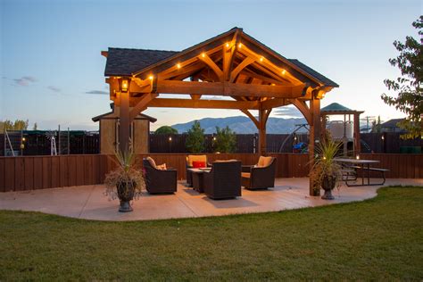 Deck Gazebo Ideas With Pitched Roof Hot Sex Picture