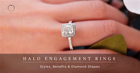 Halo Engagement Rings Diamond Styles And Benefits Zcova