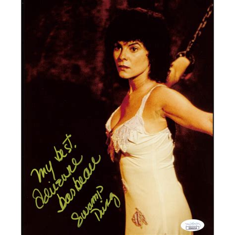 Adrienne Barbeau Signed Swamp Thing X Photo Inscribed My Best Swamp Thing Jsa Coa