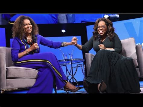 Best friends oprah winfrey and gayle king will both interview barack obama ahead of the additionally, obama will be oprah winfrey's guest on a new episode of the oprah conversation, premiering globally on apple tv+ on tuesday, november 17. Oprah's 2020 Vision Tour Visionaries: Michelle Obama ...