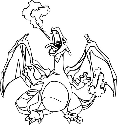 Recently added free coloring pages for kids. Pokemon Coloring Pages Charizard Printable | Free Coloring ...