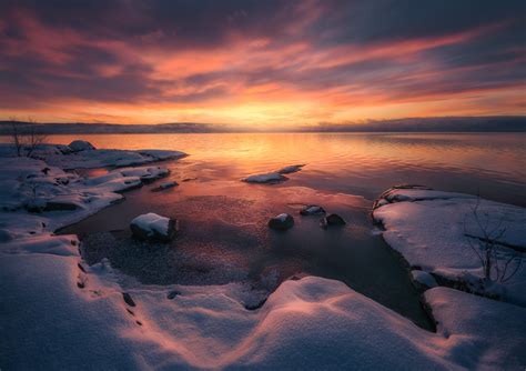 Lake Of The Rising Sun By Ole Henrik Skjelstad 500px