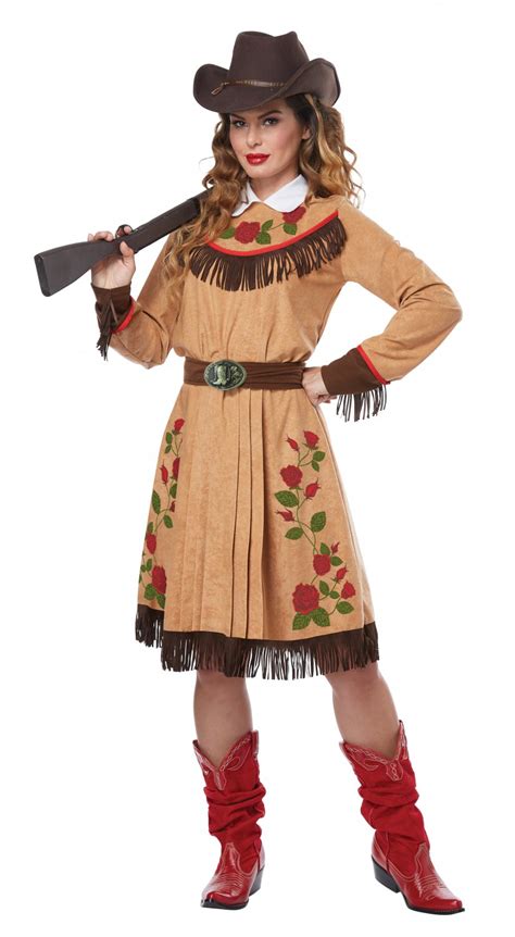 Size Large 01528 Annie Oakley Western Cowgirl 1800s Sheriff Adult Costume