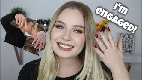 Im Engaged Engagement Shoot Makeup Tutorial Long Lasting And
