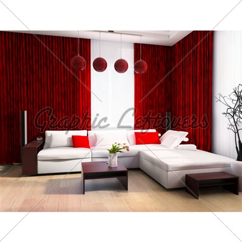 Modern Drawing Room · Gl Stock Images