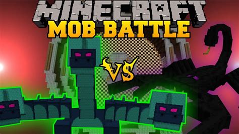 Hydra Vs Emperor Scorpion Minecraft Mob Battles Twilight Forest