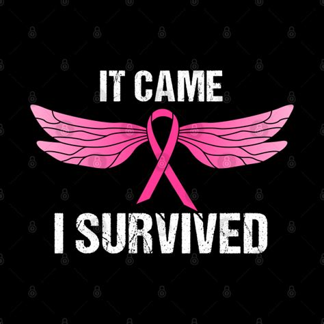 Breast Cancer Survivor Pink Ribbon Dragonfly Wings Design Breast Cancer Awareness Mask