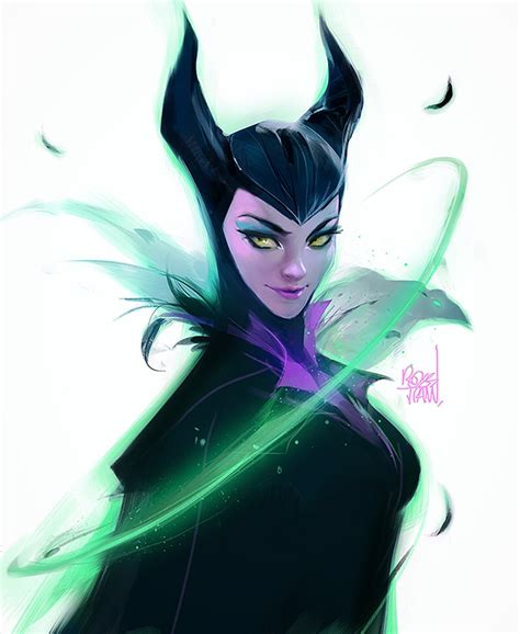 Maleficent Sketch By Rossdraws On Deviantart