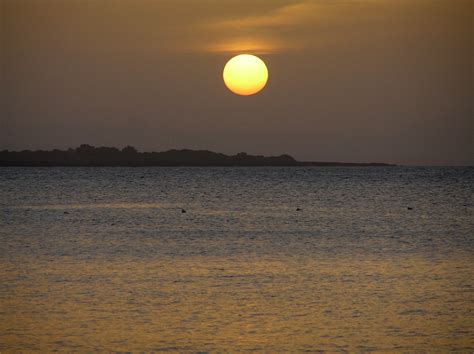 Wallpaper Sunlight Sunset Sea Water Shore Sky Sunrise Calm