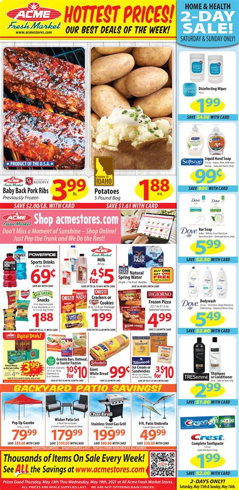 Acme Fresh Market Ad Circular 0513 05192021 Rabato