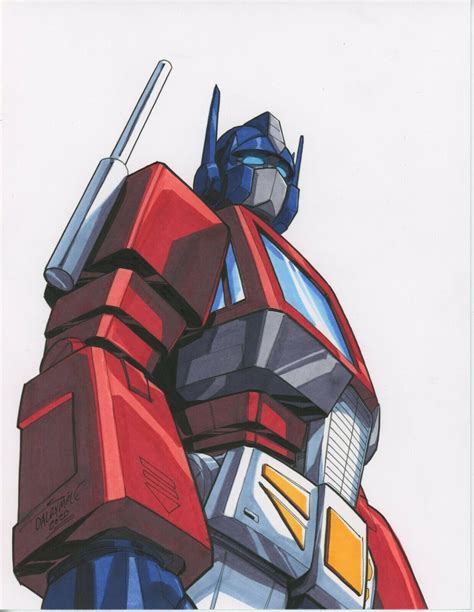 Optimus Prime By Scott Dalrymple Transformers Art Transformers
