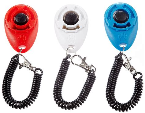 Petyeah Button Training Clicker With Wrist Strap Training