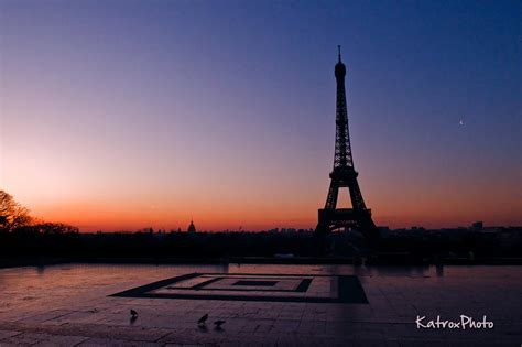 Sunrise Eiffel Tower By Shibbychibs On Deviantart