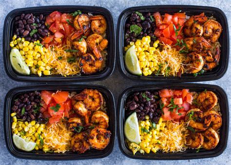 Season both sides of the shrimp with chili powder and salt to taste. 50 Meal Prep Recipes to Keep You On Track