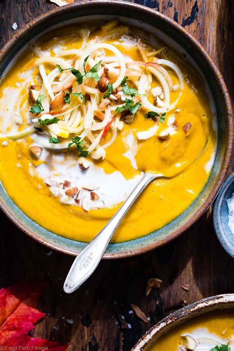 Creamy Healthy Fall Vegan Sweet Potato Soup In The Slow Cooker