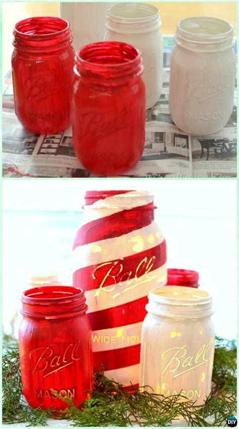 Diy Christmas Mason Jar Lighting Craft Ideas Picture Instructions