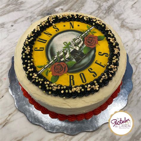 Guns N Roses Cake Pasteles De Laura
