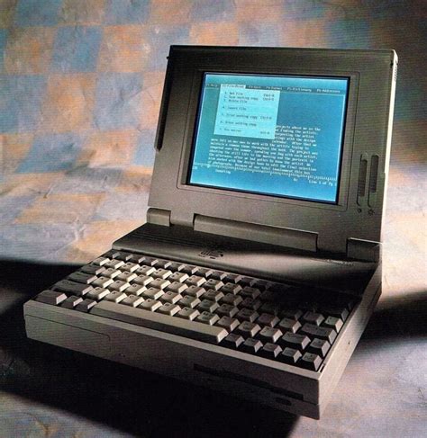 See Some Of The First Laptop Computers Clunky Slow And Expensive Tech