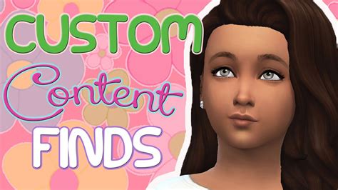The Sims 4 Custom Content Finds 1 Kiddos Youtube