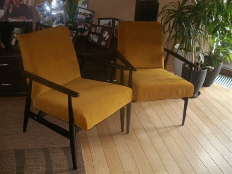 Kultowy fotel lisek odnowiony szary prl vintage. Ręko-czyny: Pora na Lisy