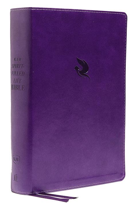 Kjv Spirit Filled Life Bible Third Edition Comfort Print Purple Le