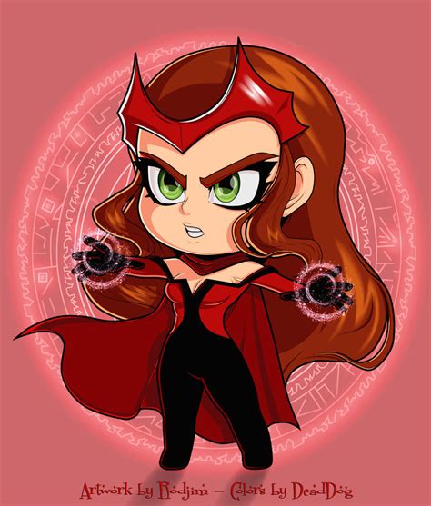 Scarlet Witch By Rodjim Color By Deaddog2007 By Singory On Deviantart