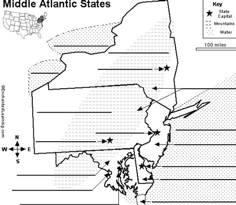 The Best 17 Mid Atlantic States Blank Map Aboutmorningtoon