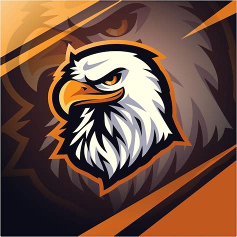 Premium Vector Eagle Sport Mascot Logo Design