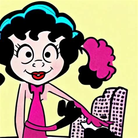Dr Frank N Furter As A Betty Boop Cartoon Stable Diffusion Openart