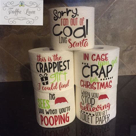 Gag T Toilet Paper Christmas Toilet Paper Gag T For