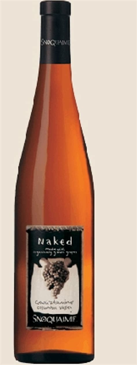 Snoqualmie Gewurztraminer Columbia Valley Naked Picks San Luis