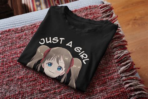 Just A Girl Who Loves Anime Ts For Teen Girls Anime Merch Etsy