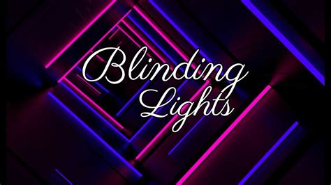 Blinding Lights The Weeknd Cover Youtube