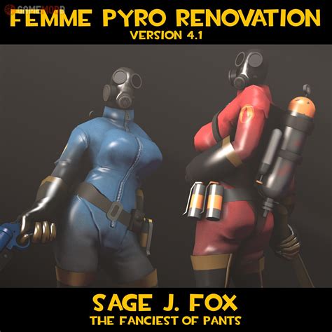 Femme Pyro Renovation V Tf Skins Pyro Gamemodd