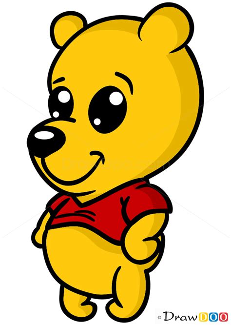 Disney drawings cute drawings pooh bebe. How to Draw Winnie the Pooh, Chibi - How to Draw, Drawing Ideas, Draw Something, Drawing ...