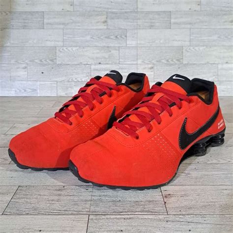 Nike Shoes Mens Nike Shox Deliver Red Sneakers Poshmark